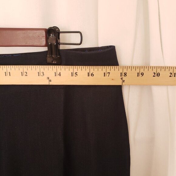 Peter Nygard Navy Blue Straight Formal Pants Plus Size 14 - Picture 2 of 15